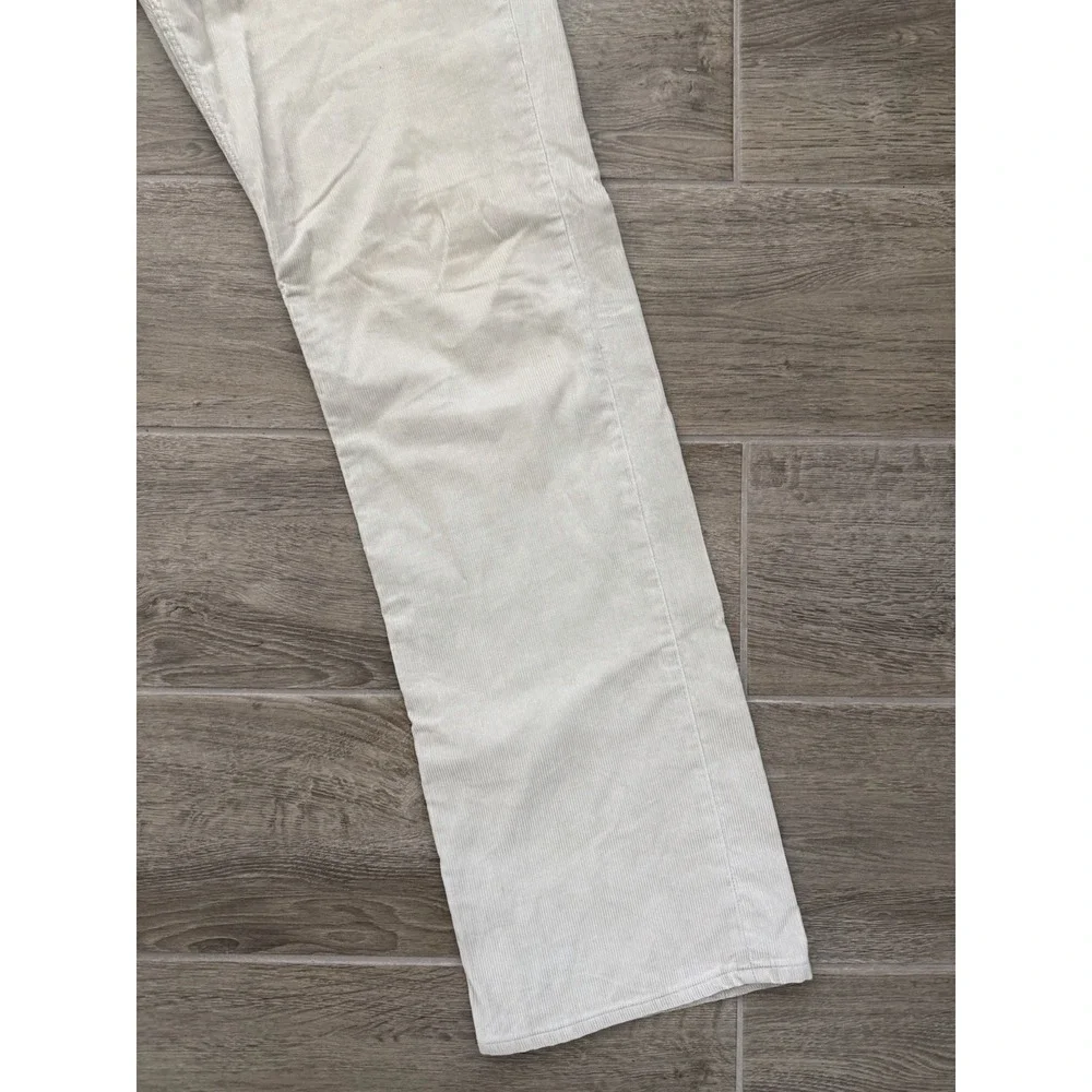 White Banana Republic Straight Fit Pima Cotton W33 L34 Front Stains/Priced Low!‎